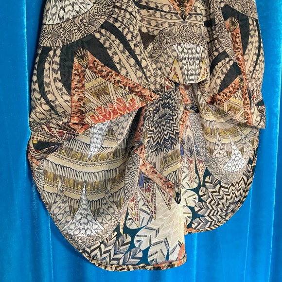 FOUR GIRLZ Boho High-Low Halter Crop Top - Picture 7 of 12